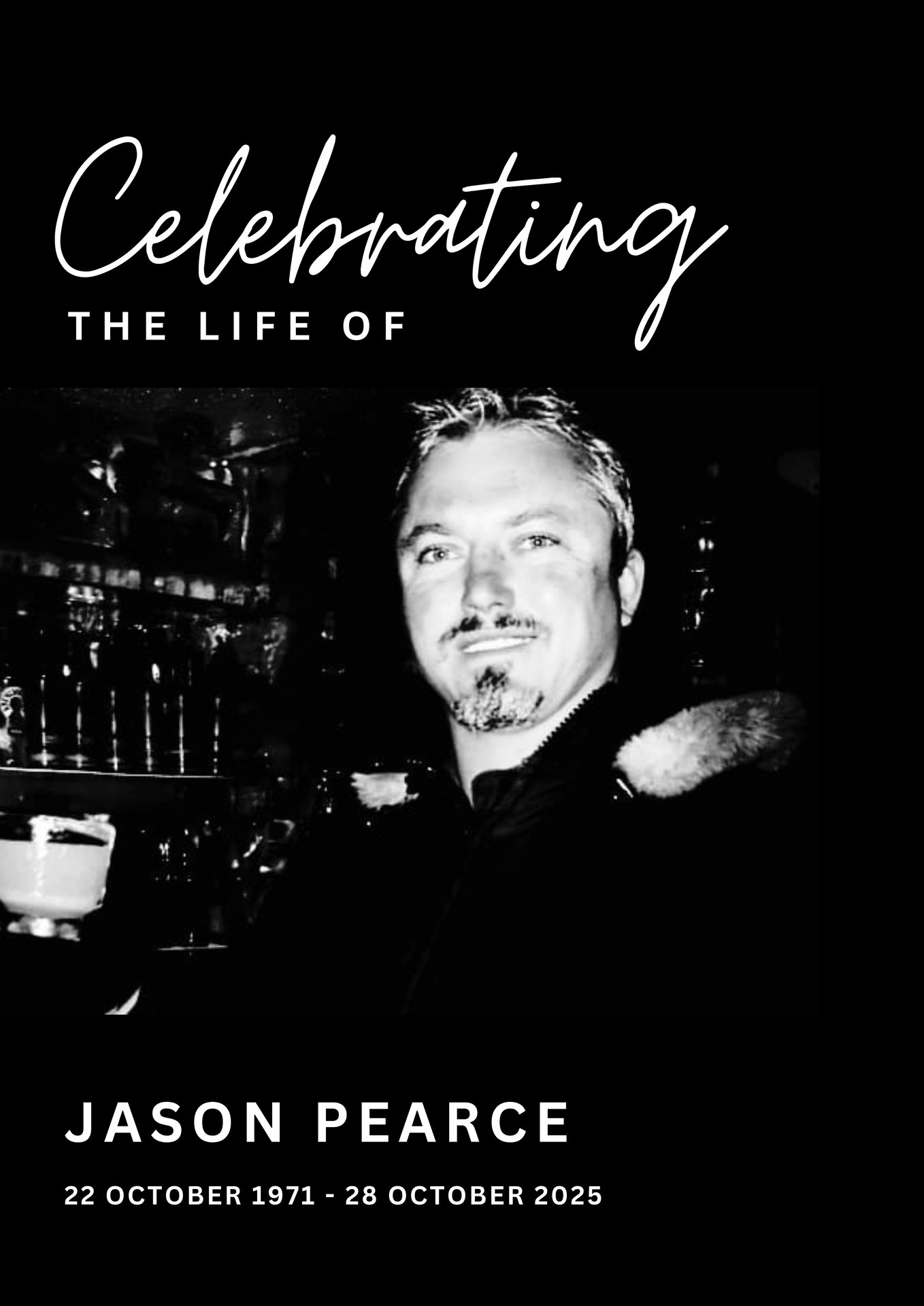 Jason Pearce Memorial Photo