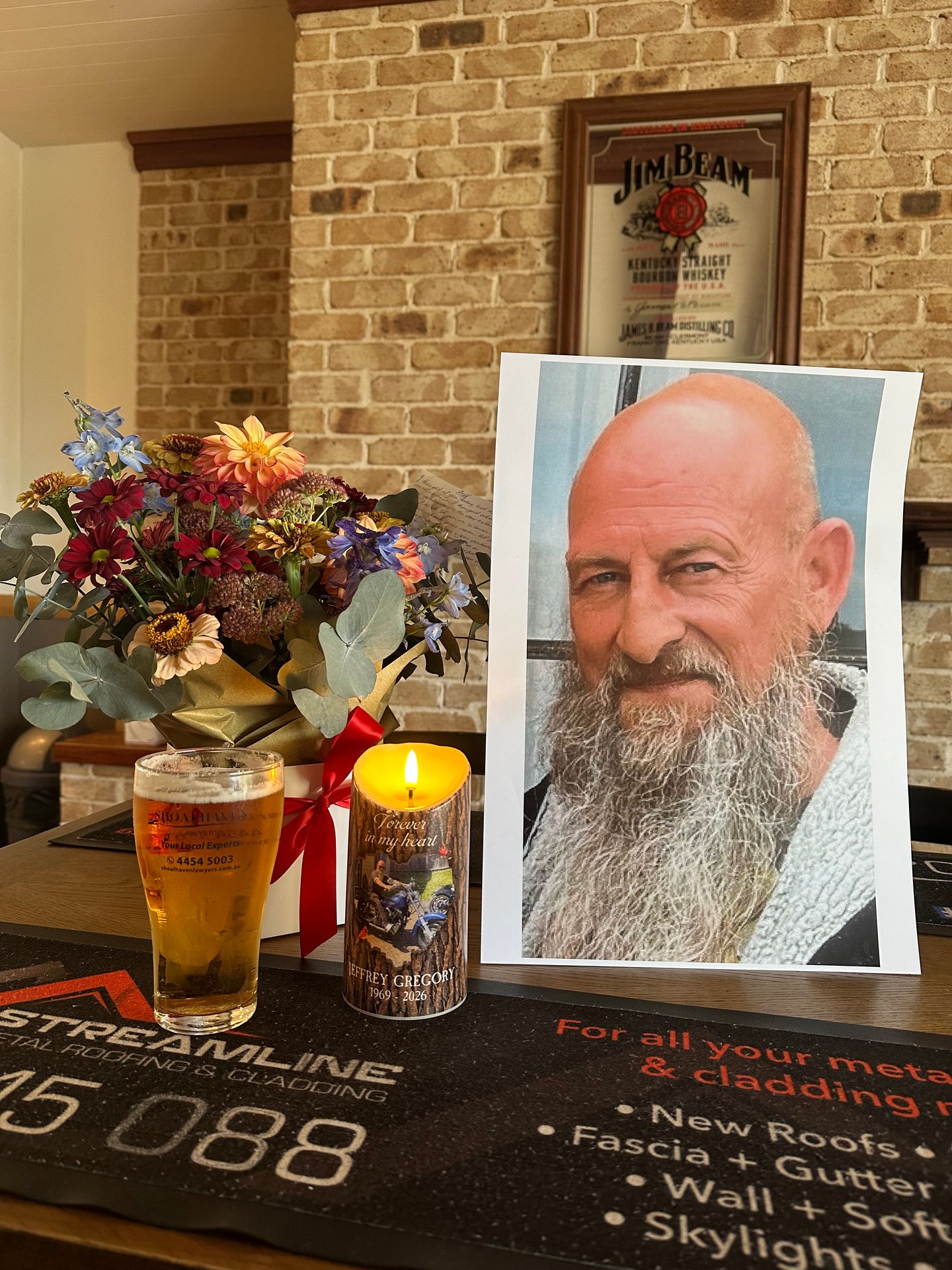 Jeffrey Gregory Tribute 1 Image by Michelle Sweeny