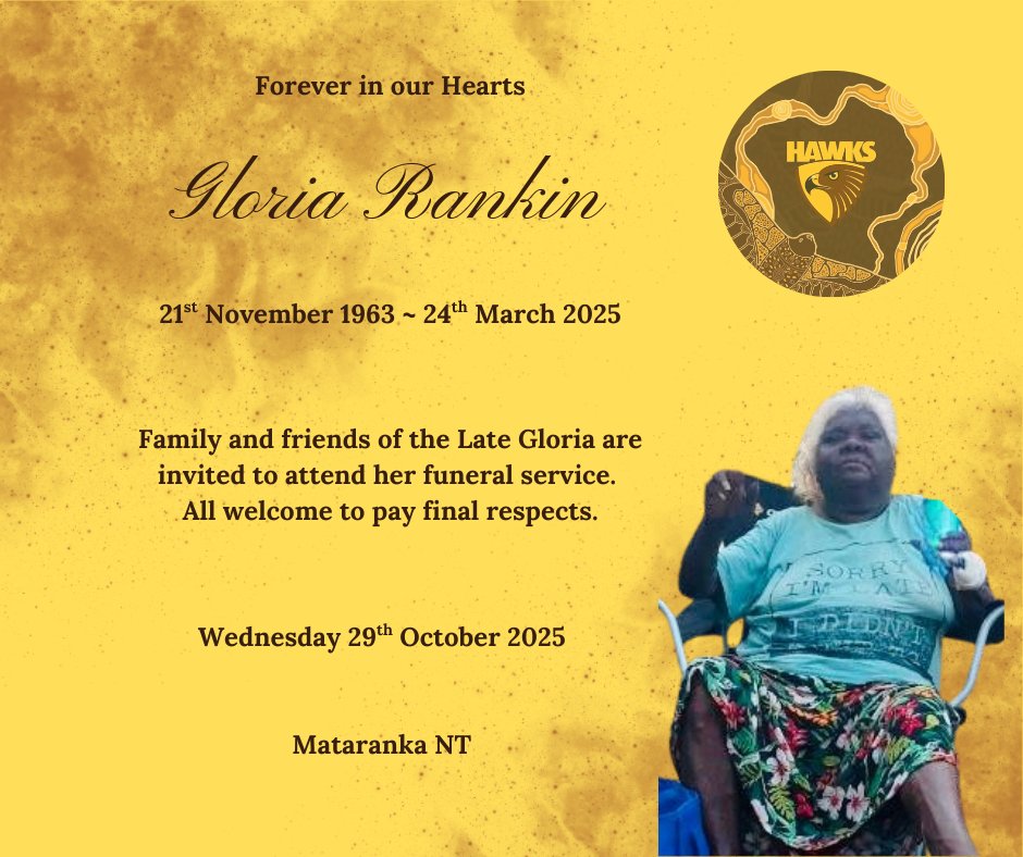 Gloria Rankin Funeral Notice Photo
