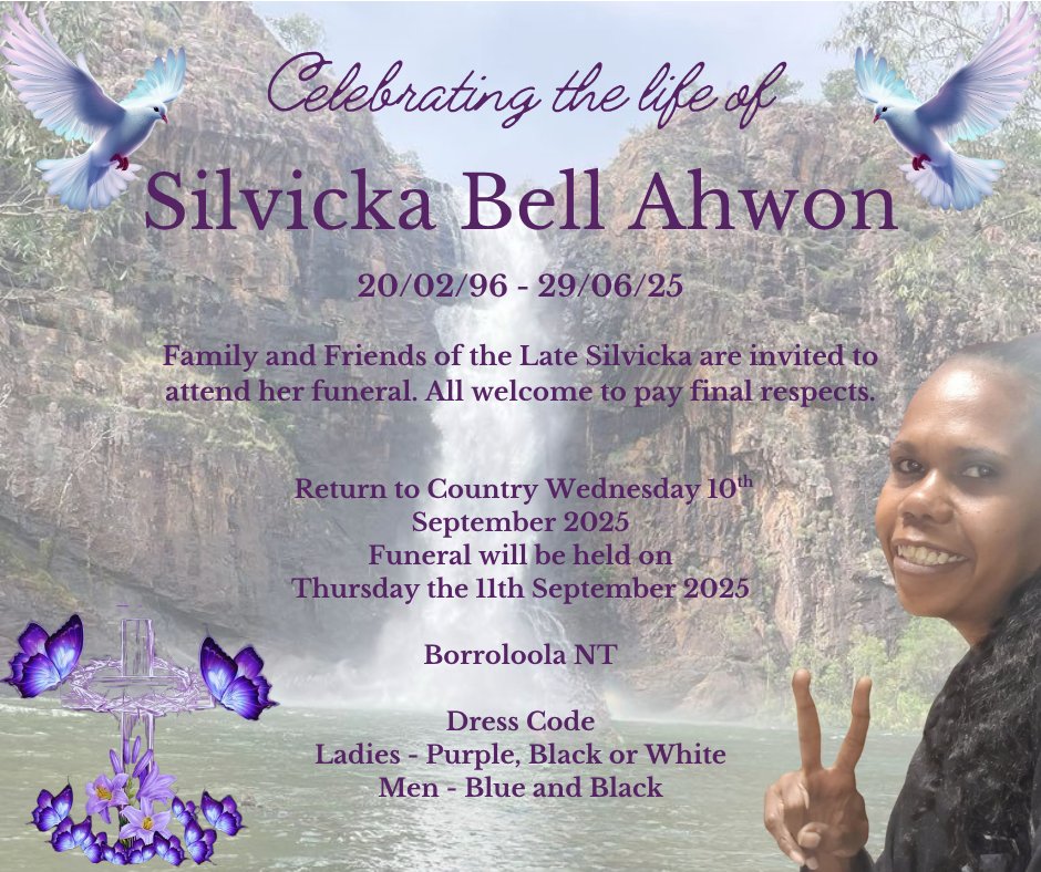 Silvicka Bell Ahwon Funeral Notice Photo
