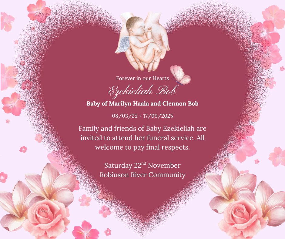 Ezekieliah Bob Funeral Notice Photo