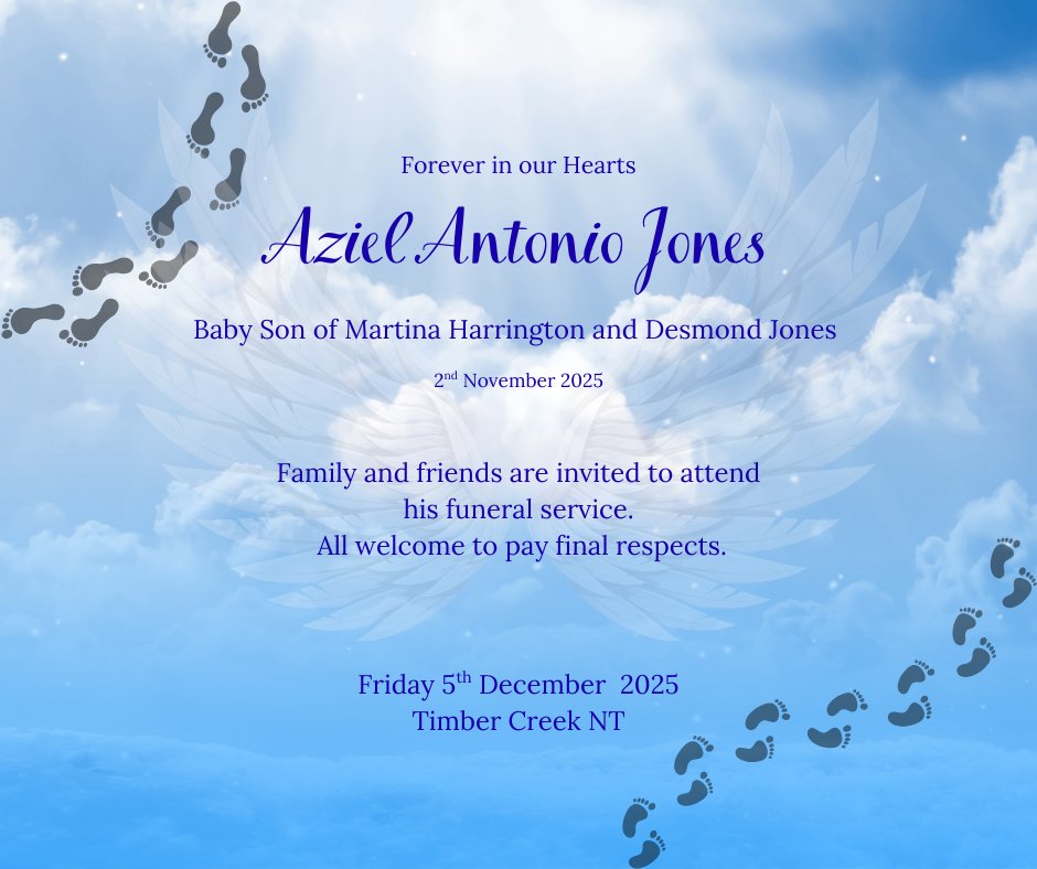 Aziel Antonio Jones Funeral Notice Photo