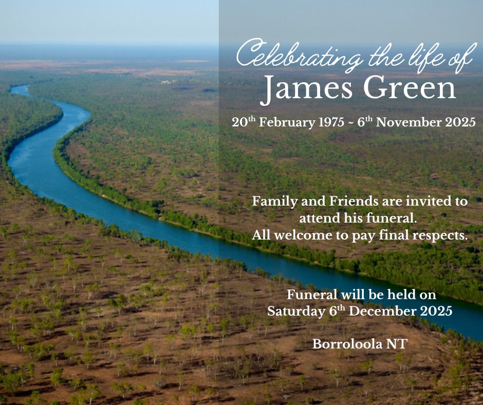 James Green Funeral Notice Photo
