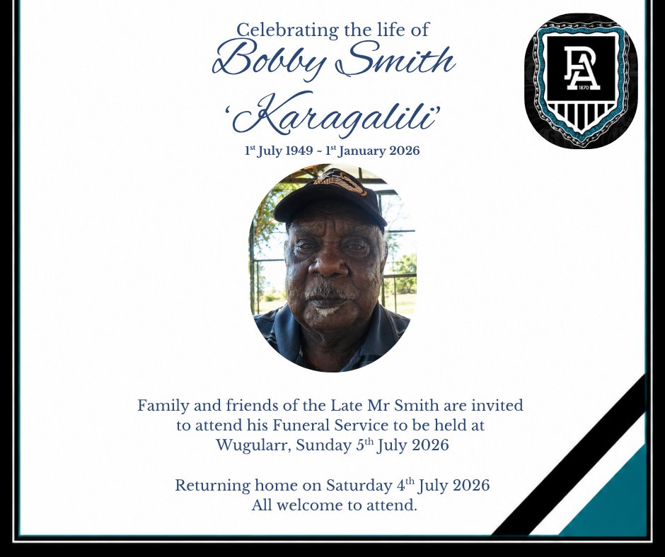Bobby Smith Funeral Notice Photo
