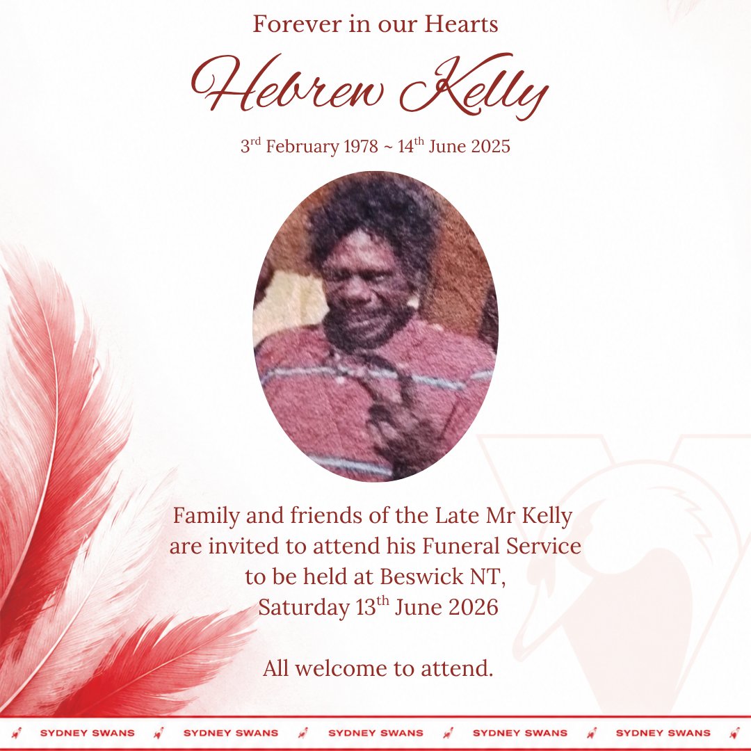 Hebrew Kelly Funeral Notice Photo