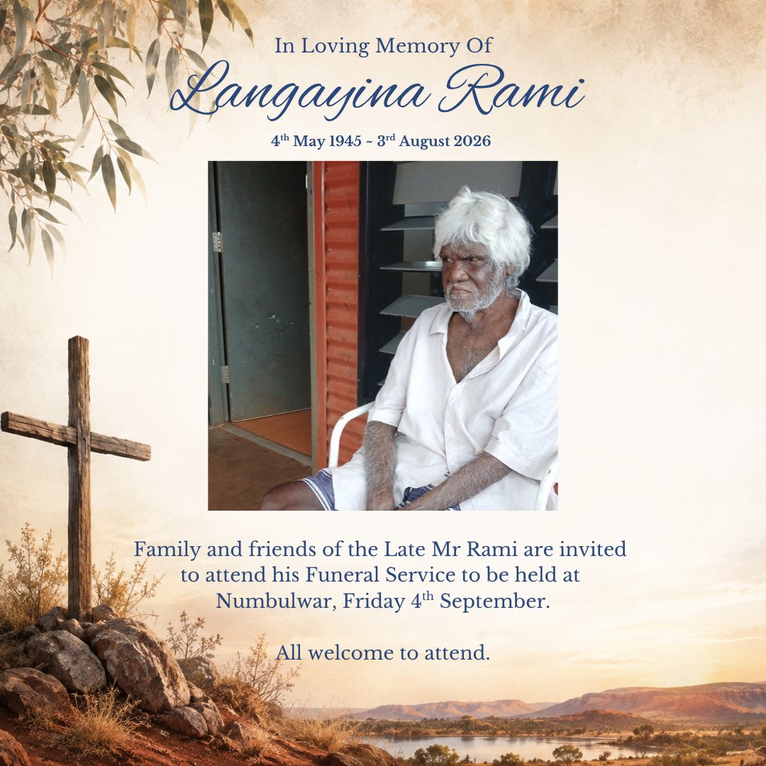 Langayina Rami Funeral Notice Photo
