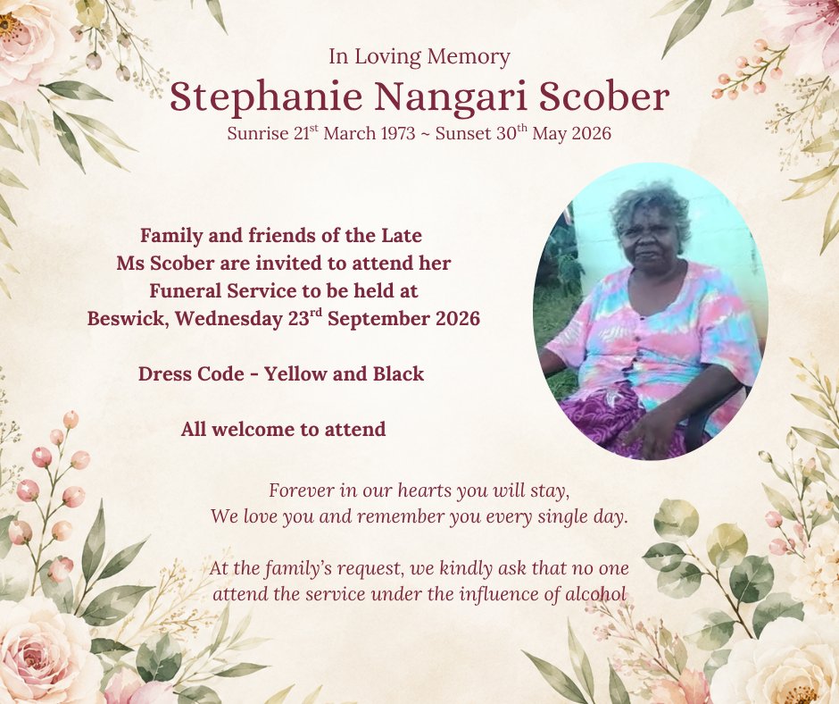 Stephanie Nangari Scober Funeral Notice Photo