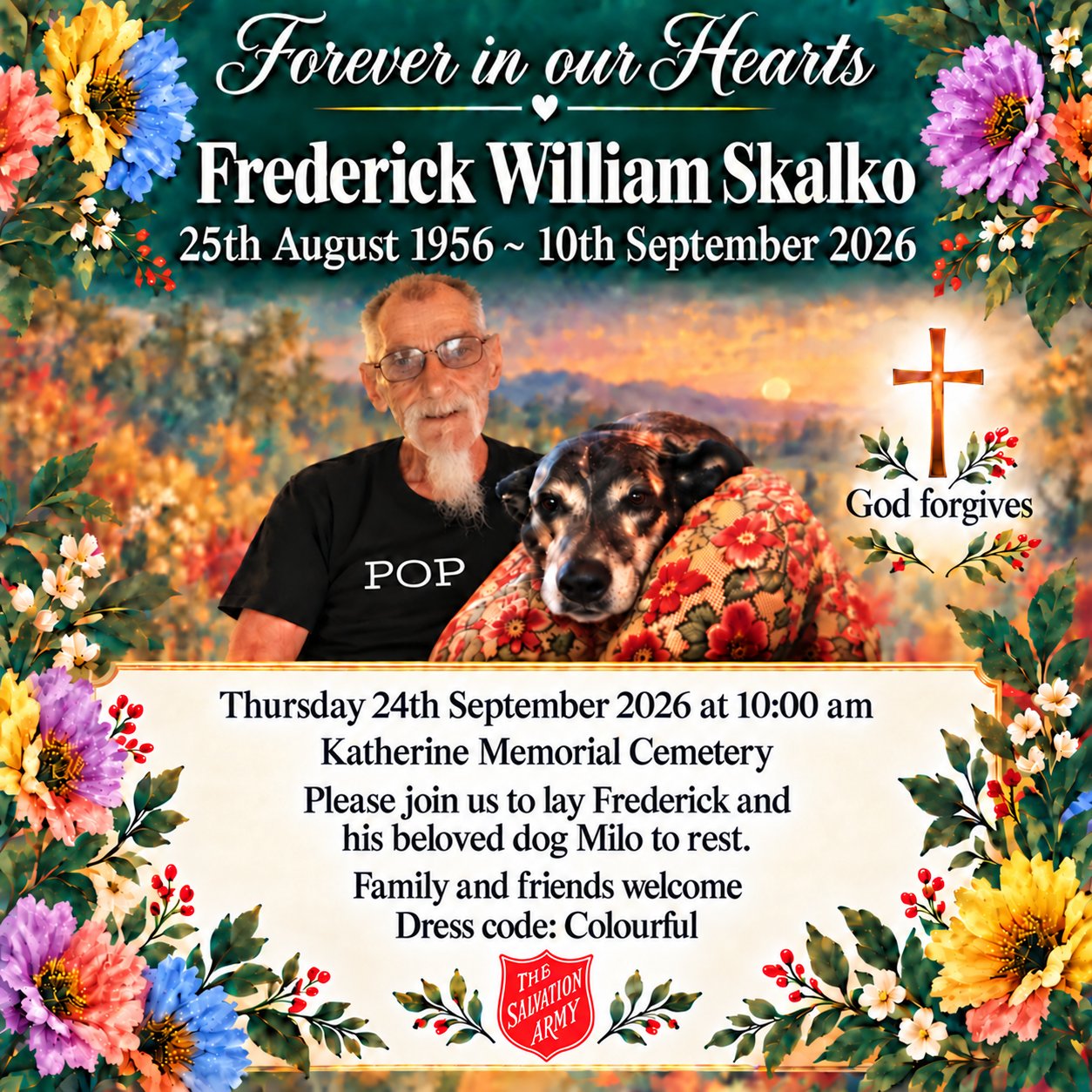 Frederick William Skalko Funeral Notice Photo